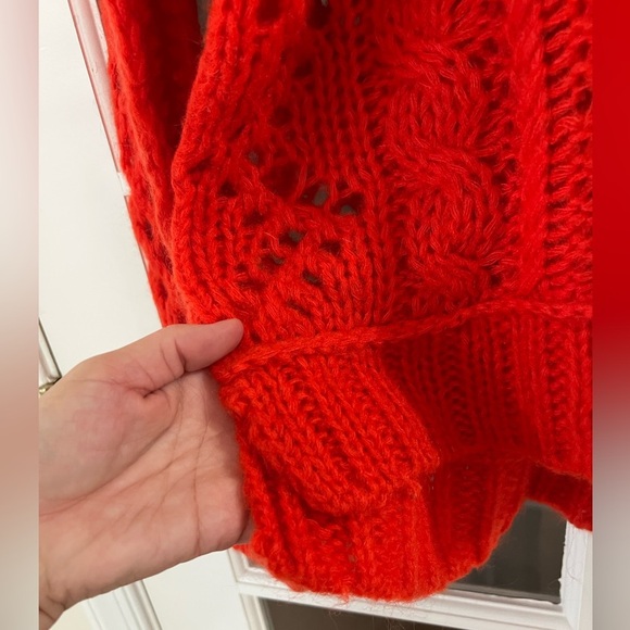 Free People Cable Knit Sweater - Size S - Picture 7 of 9